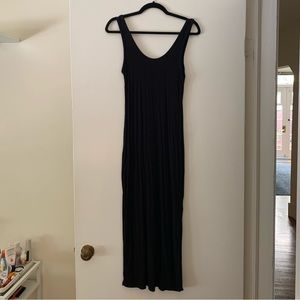 Black maxi dress